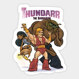 Thundarr the Barbarian Sticker